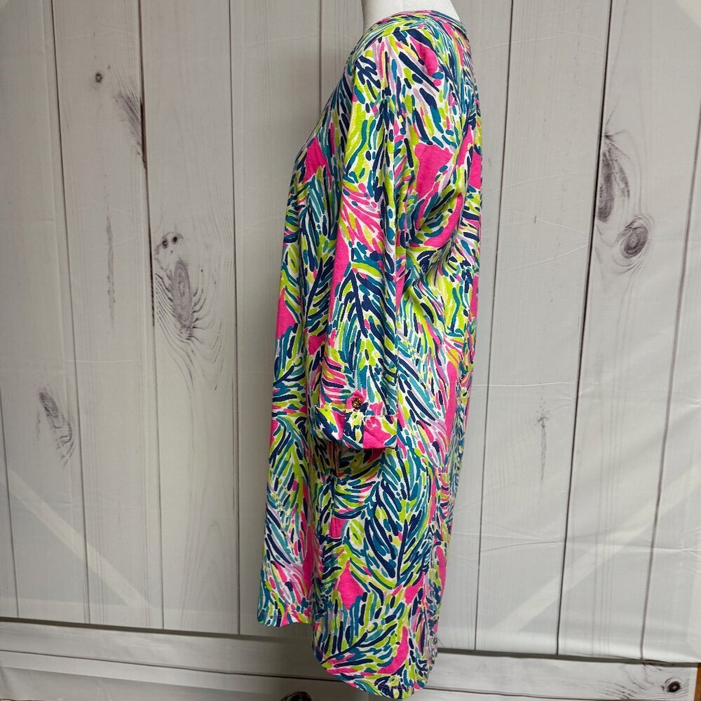 Lilly Pulitzer Rossmore Dress Palm Reader, Style 12326, Size Medium, NWOT - Picture 3 of 10